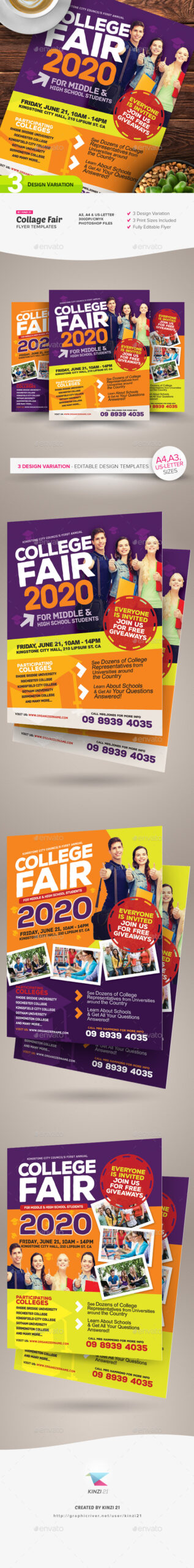 College Fair Flyer Templates Pertaining To College Fair Flyer Template Intended For College Fair Flyer Template
