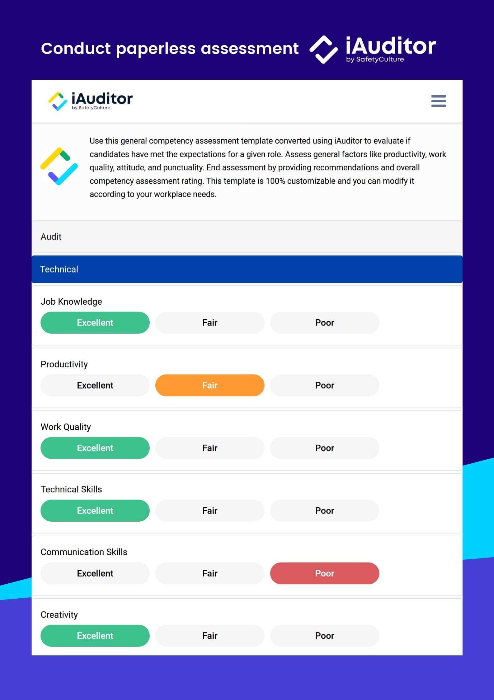 Competency Assessment Templates [Free Download] Throughout Skills Checklist Template For Skills Checklist Template