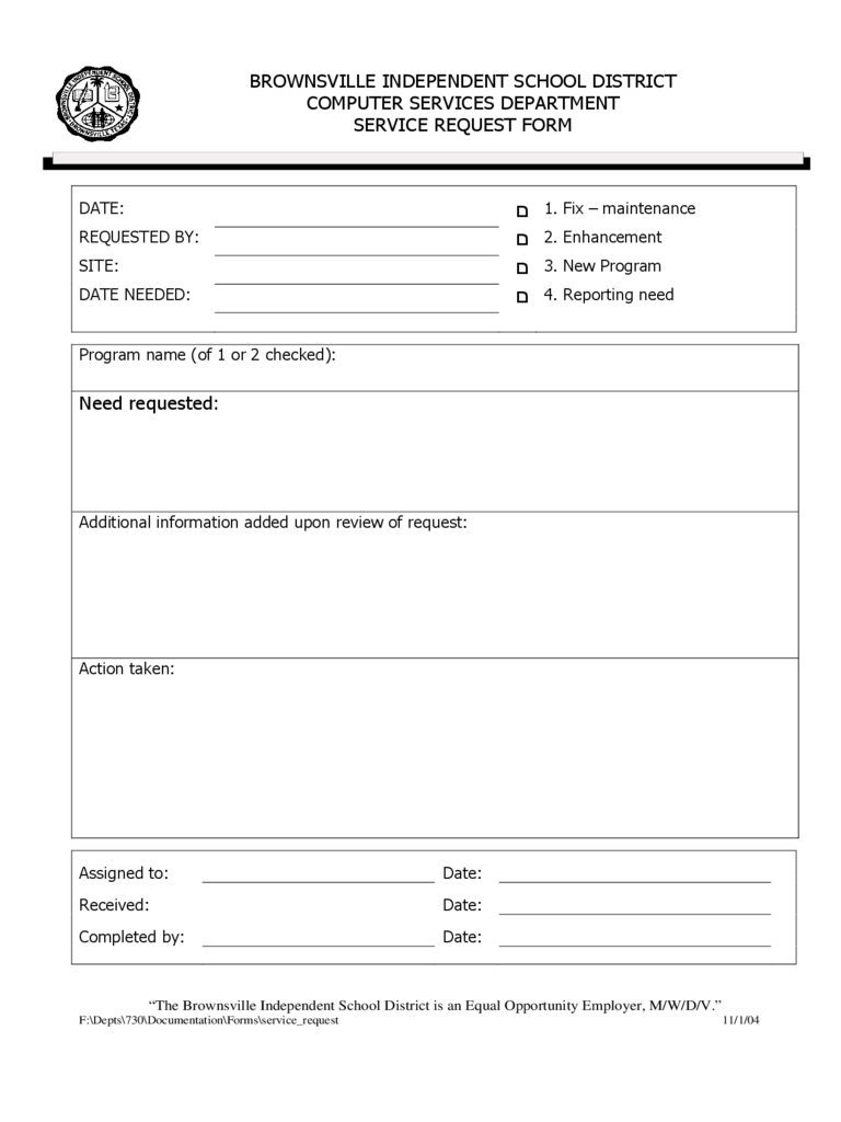 Computer Service Request Form - 10 Free Templates in PDF, Word  Inside Computer Repair Checklist Template Within Computer Repair Checklist Template