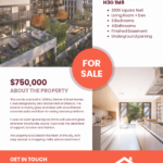 Condo Real Estate Sale Flyer Template Pertaining To Land For Sale Flyer Template