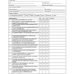 Construction Inspection Checklist  Templates At  In Construction Project Checklist Template