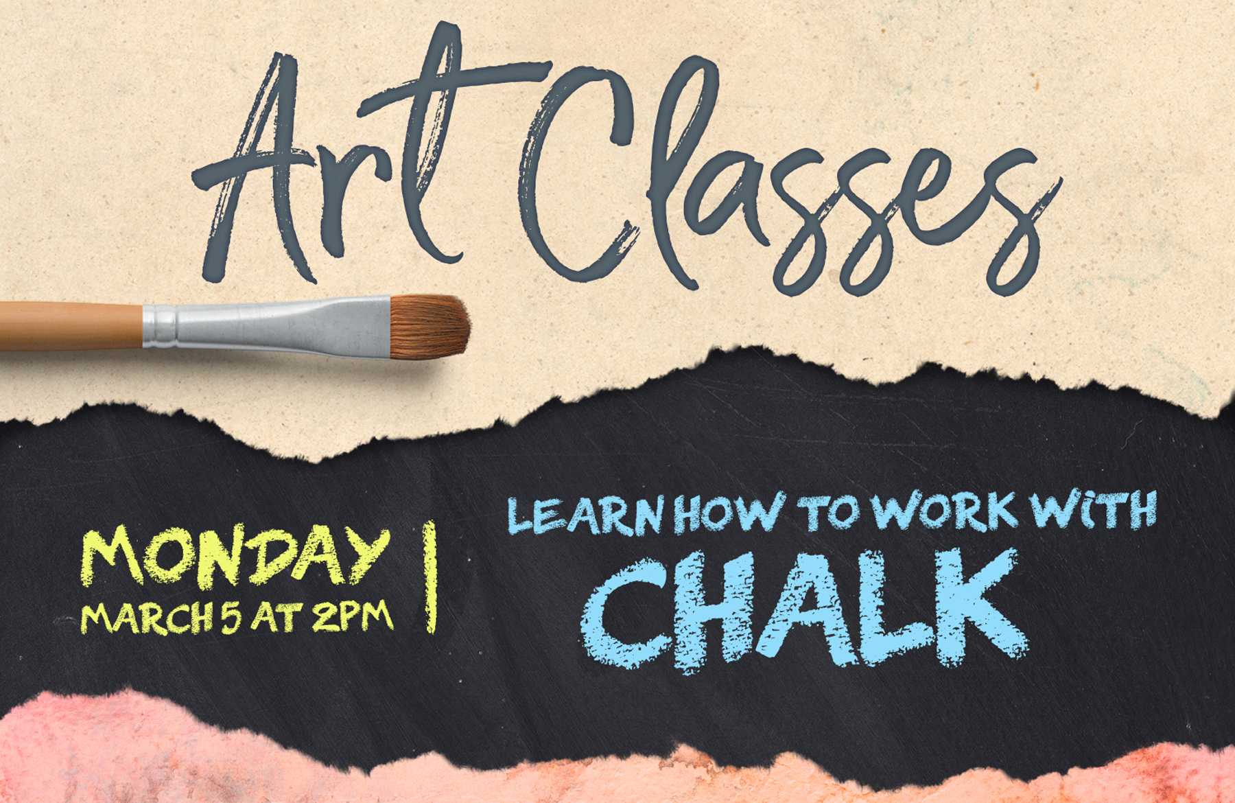 Create an Art Class Flyer Design in Photoshop Regarding Art Class Flyer Template In Art Class Flyer Template