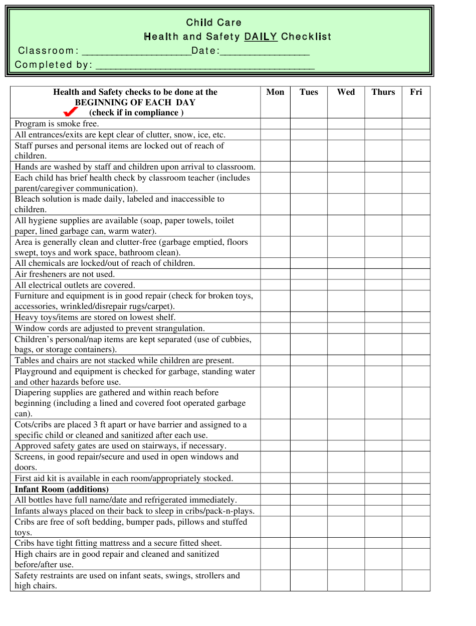 child-care-safety-checklist-template-fill-online-printable-fillable