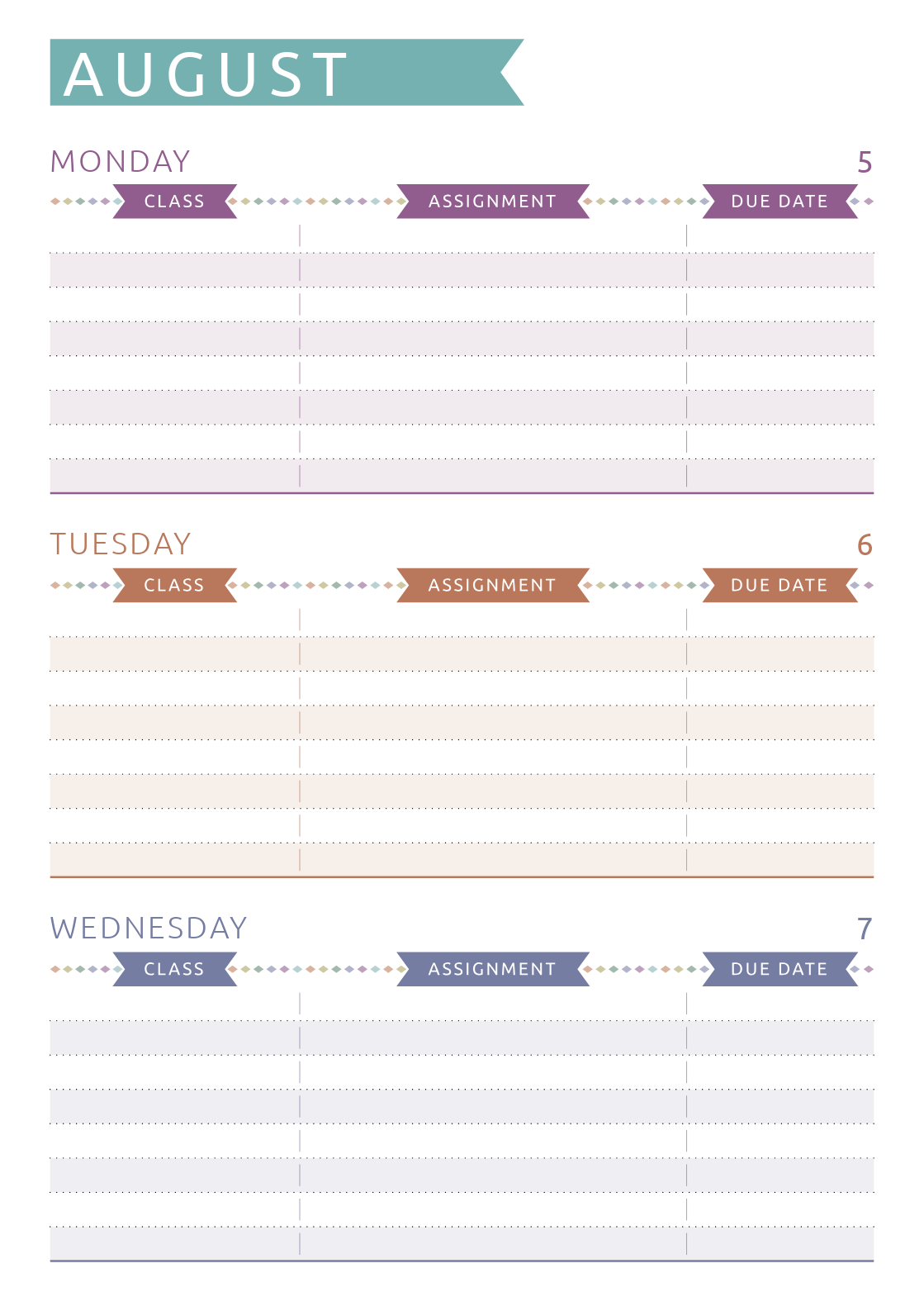 Daily College Activity Planner Timeline Free Downloadable  With Regard To College Tour Itinerary Template In College Tour Itinerary Template