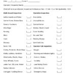 Daily Crane Inspection Checklist Template Download Printable PDF  Inside Crane Inspection Checklist Template