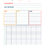 Daily Trip Planner Template Inside Road Trip Travel Itinerary Template