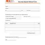 Deposit Return Request Letter