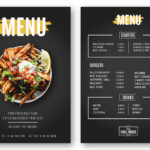 Design A Professional Restaurant Menu Modern Food Menu By  Intended For Modern Restaurant Food Menu Flyer Template