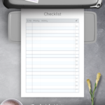 Download Printable Priority Checklist Template PDF For Priority Checklist Template