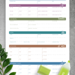 Download Printable Travel Itinerary PDF Within Travel Planner Itinerary Template