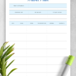 Download Printable Travel Plan Template PDF Inside Travel Planner Itinerary Template