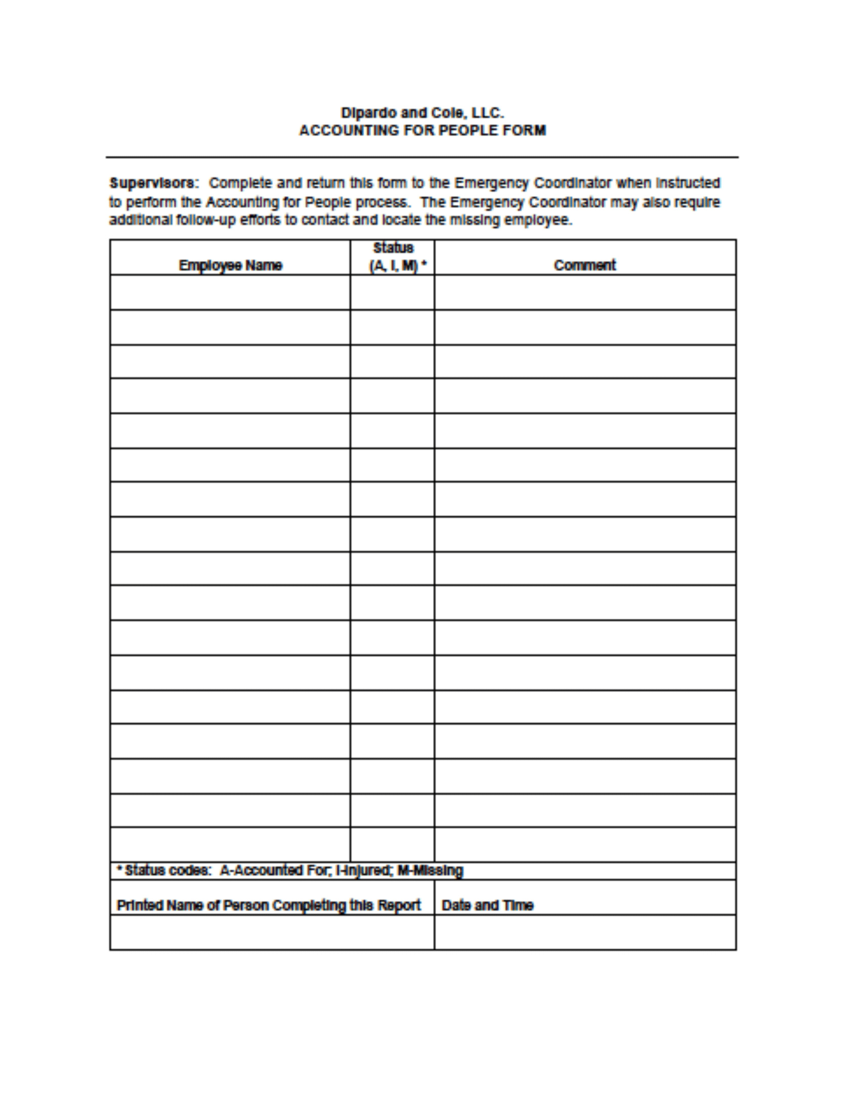 Emergency Action Plan Template Checklist - SafetyCulture Pertaining To Fire Evacuation Checklist Template Inside Fire Evacuation Checklist Template