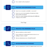 Emergency Preparedness Checklist Template With Business Continuity Plan Checklist Template