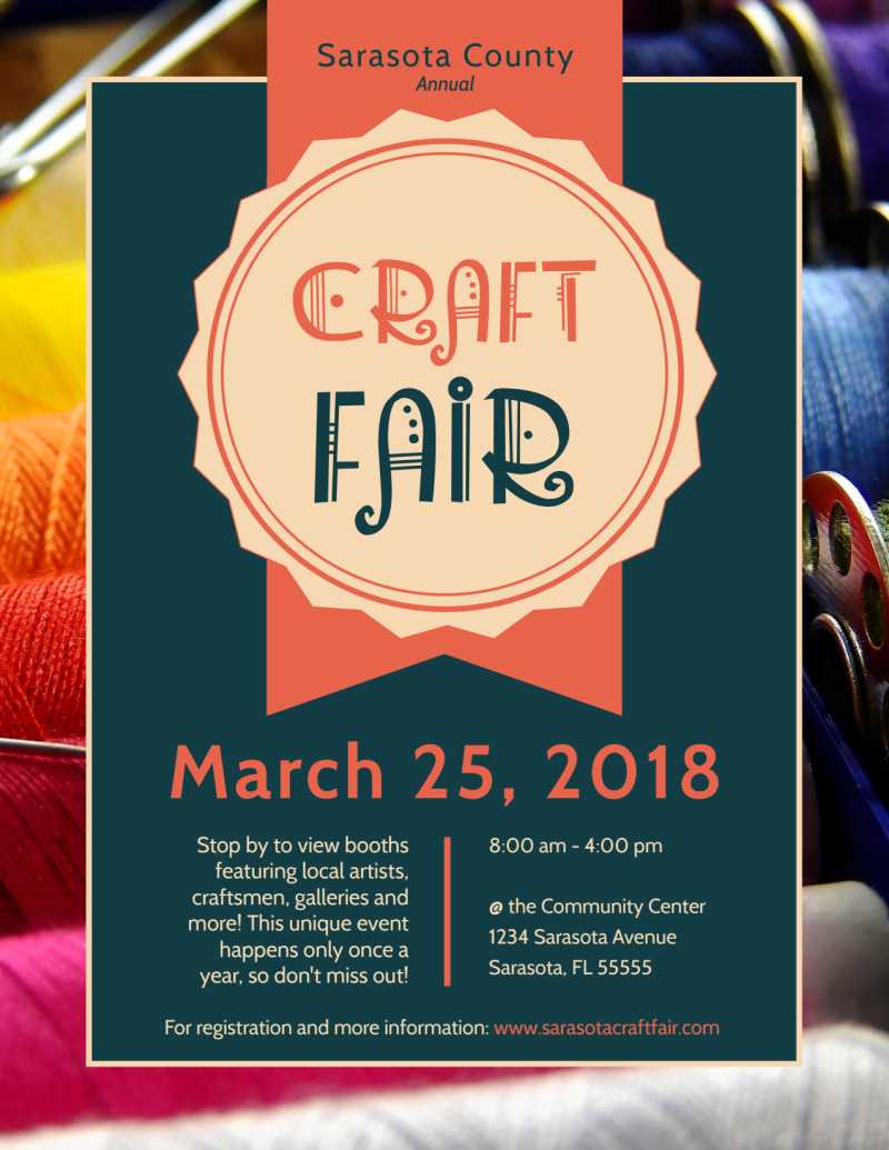 fair flyer template - Mesal With Regard To Craft Show Flyer Template With Regard To Craft Show Flyer Template