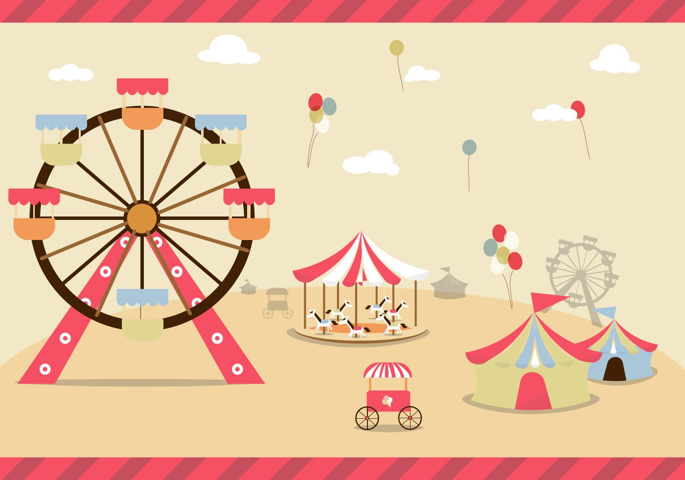 Fair Vector Art, Icons, And Graphics For Free Download In County Fair Flyer Template