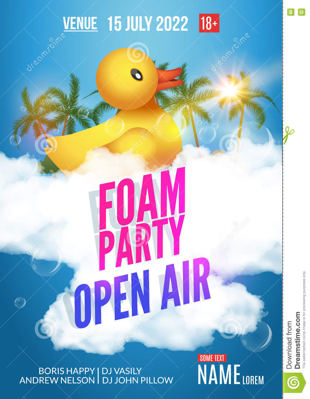 Flyer Foam Party Stock Illustrations – 10,10 Flyer Foam Party  Pertaining To Foam Party Flyer Template Within Foam Party Flyer Template