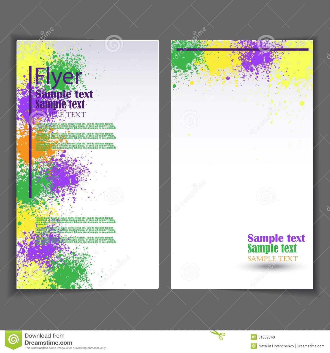 Flyer Template Pertaining To Paint Night Flyer Template