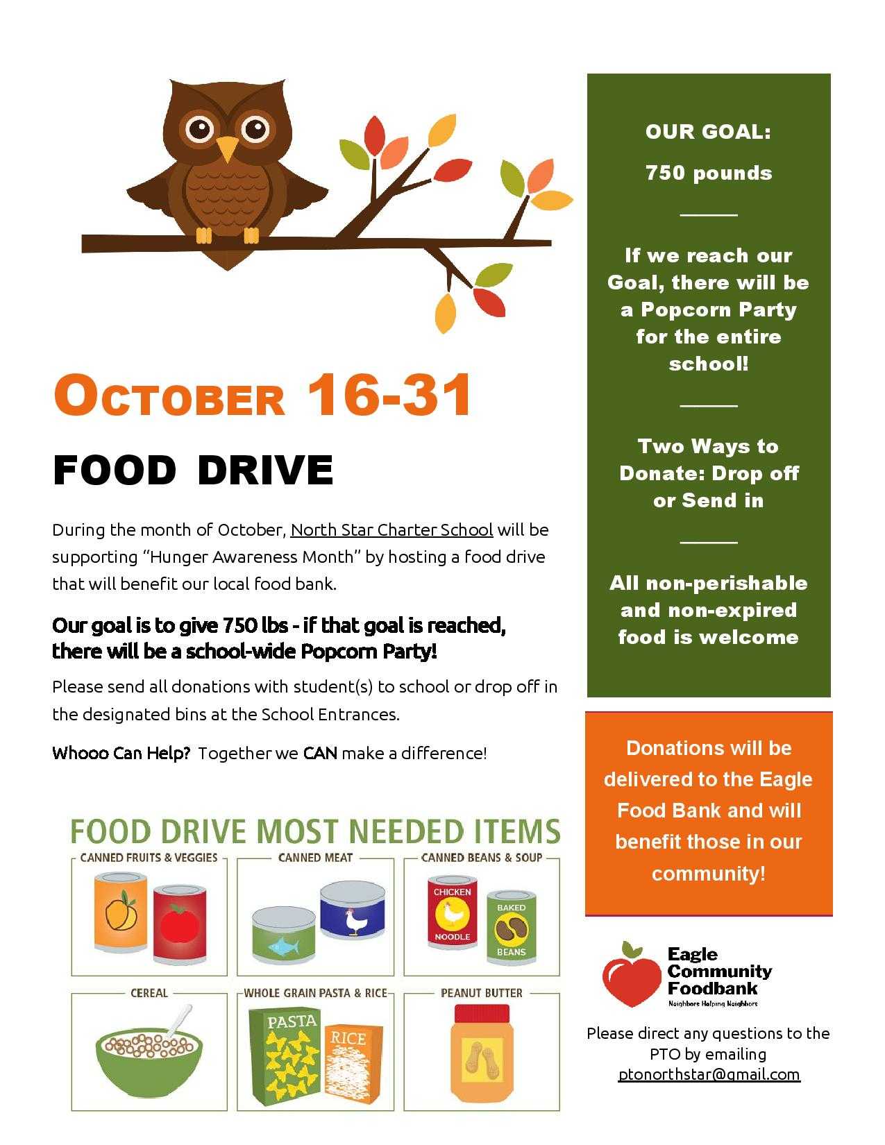 Food Pantry Flyer Template