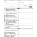 FREE 10+ Coach Observation Forms In PDF  MS Word For Coaching Checklist Template