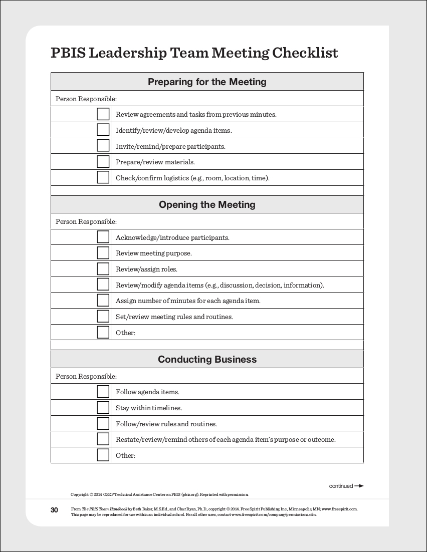 FREE 10+ Team Meeting Checklist Examples in PDF  Google Docs  Intended For Meeting Room Checklist Template Regarding Meeting Room Checklist Template