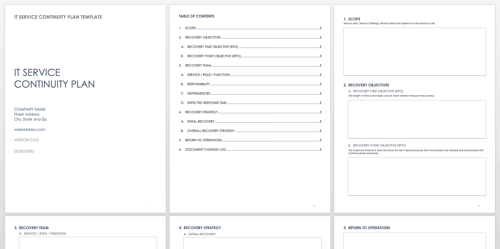 Free Business Continuity Plan Templates  Smartsheet Intended For Business Continuity Plan Checklist Template With Business Continuity Plan Checklist Template