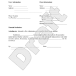 Free Direct Deposit Form  Free To Print, Save & Download With Regard To Direct Deposit Request Form Template