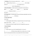 Free Horse Bill Of Sale Form – Word  PDF – EForms Throughout Deposit Form For Bill Of Sale