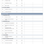 Free ISO 10 Checklists and Templates  Smartsheet Throughout Network Assessment Checklist Template