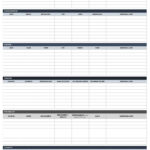Free Itinerary Templates  Smartsheet With Regard To Travel Planner Itinerary Template