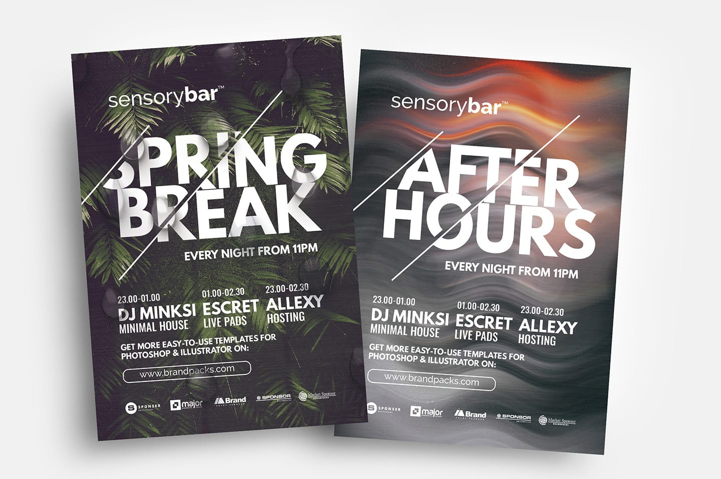 Free Nightclub Flyer Template - PSD, Ai & Vector - BrandPacks With Regard To Service Industry Night Flyer Template Intended For Service Industry Night Flyer Template