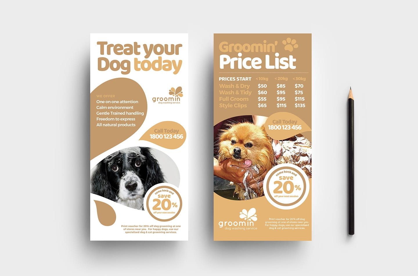 Free Pet Service Templates Pack - PSD, Ai & Vector - BrandPacks Pertaining To Pet Care Flyer Template Within Pet Care Flyer Template