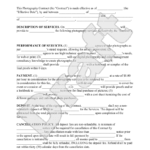 Free Photography Contract  Free To Print, Save & Download Inside Photography Deposit Contract Template