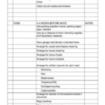 Free Printable 10+ FREE Moving Checklist Templates (Word  PDF) Throughout Office Relocation Checklist Template