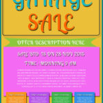Free Printable Garage Sale Flyers Templates – Attract More  Regarding Moving Sale Flyer Template