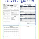 Free Printable Travel Planner - Saving You Dinero With Regard To Travel Planner Itinerary Template