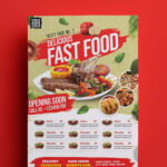 Free Restaurant Promotion Flyer Template (PSD) Intended For New Restaurant Flyer Template