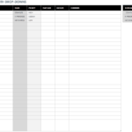 Free To Do List Templates In Excel Pertaining To Priority Checklist Template