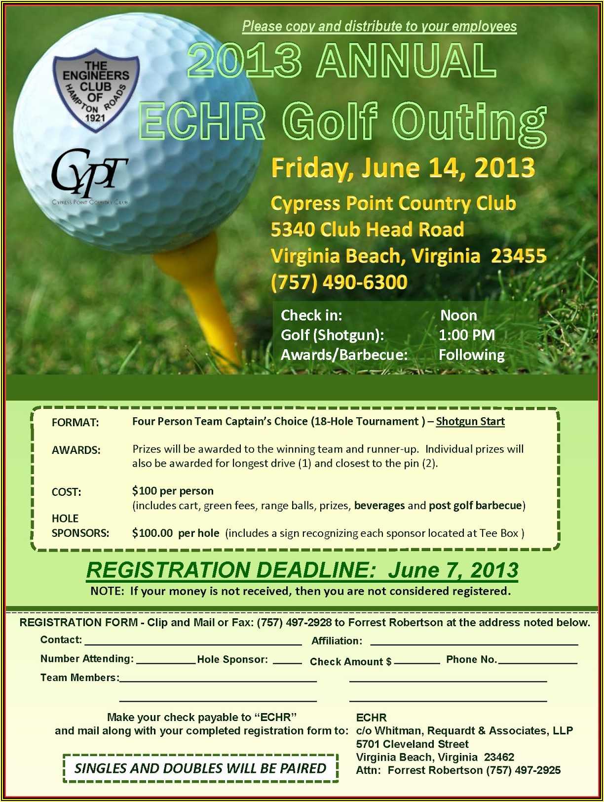 golf tournament flyer templates word - Search for a good cause For Golf Tournament Template Flyer With Golf Tournament Template Flyer