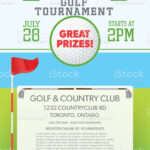 Golf Tournament Template Stock Illustration – Download Image Now Regarding Golf Tournament Checklist Template