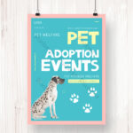 Green pet dog adoption poster  PSD Free Download - Pikbest With Adopt A Pet Flyer Template