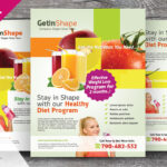 Healthy Diet Program Flyer Templates Pertaining To Weight Loss Flyer Template