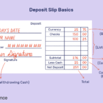 How To Fill Out A Deposit Slip In Cash Deposit Breakdown Template