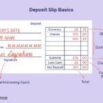 How to Fill Out a Deposit Slip For Cash Deposit Slip Template