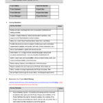 Kostenloses Project Checklist Word Format With It Project Checklist Template