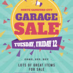 Large Garage Sale Flyer Template Intended For Moving Sale Flyer Template