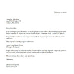 Letter To Request Security Deposit Refund In Return Of Security Deposit Form Letter
