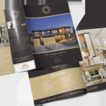 Lux Living Brochure Regarding Luxury Real Estate Flyer Template