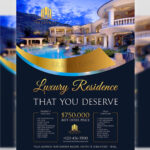 Luxury Real Estate Flyer Template By OWPictures On Dribbble Intended For Luxury Real Estate Flyer Template