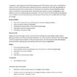 Manufacturing Intern Job Description - Premium Schablone Intended For Simple Job Description Template