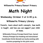 Math Education Night  Within Math Night Flyer Template
